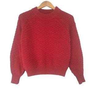 UNIVERSAL THREAD Chunky Knit Cotton Blend Sweater Pullover Size Small